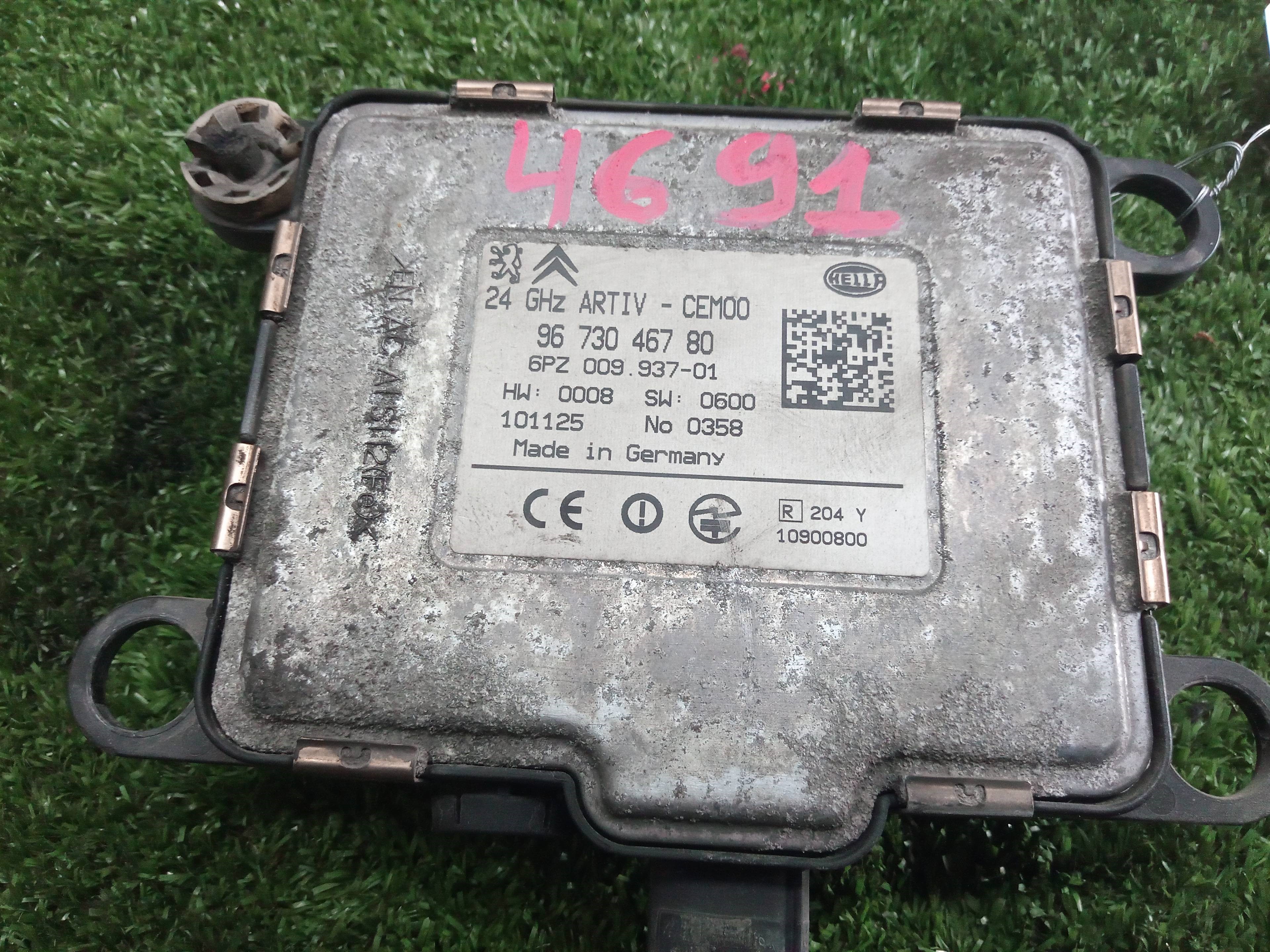 Módulo electronico 9HR 9673046780 de Peugeot 3008 suv (mc_, mr_, mj_, m4_) 2016-2016 112 CV - pieza usada