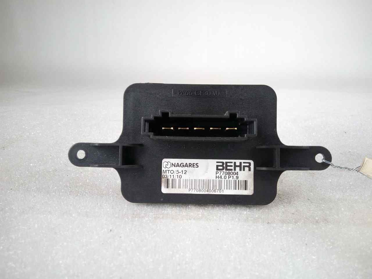 PEUGEOT 3008 1 generation (2010-2016) Interior Heater Resistor P7708004 20069441