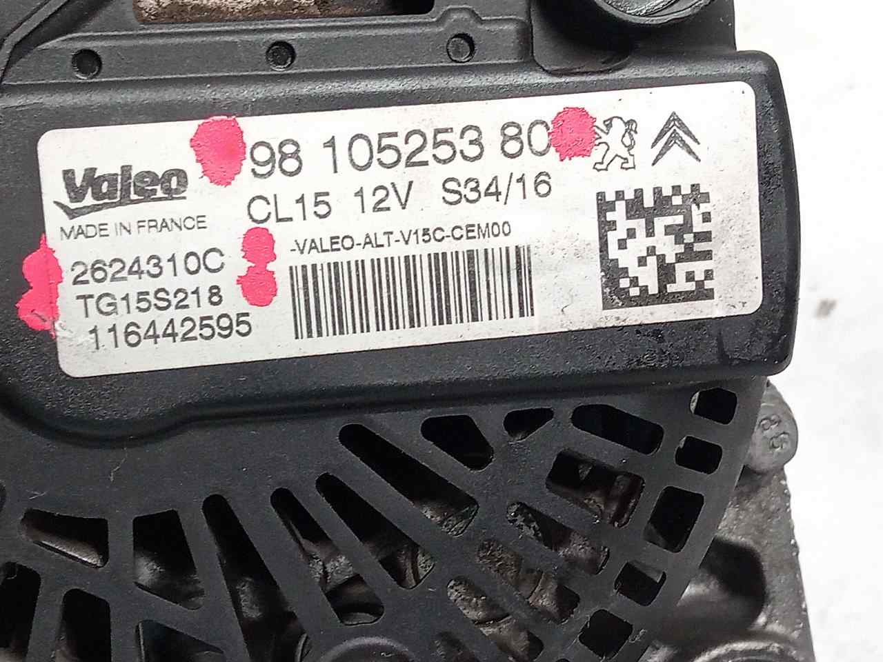 PEUGEOT 208 Peugeot 208 (2012-2015) Ģenerators 9810525380 23802657