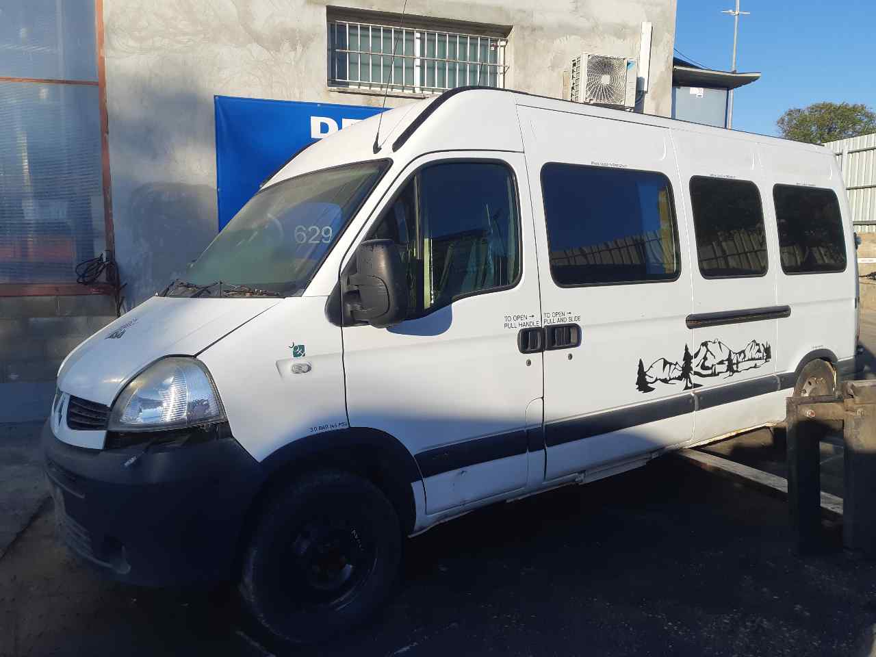 RENAULT Master 2 generation (1997-2010) Решетка радиатора 8200426365 24827974