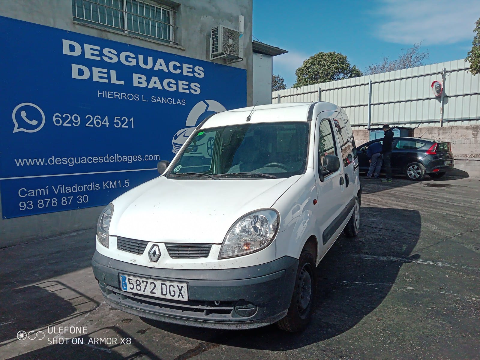 RENAULT Kangoo 1 generation (1998-2009) Преден ляв фар 8200236590 23801297