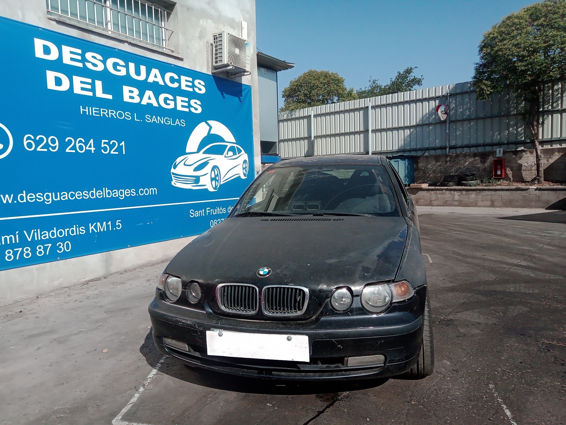 BMW 3 Series E46 (1997-2006) Подушка безопасности потолка левая 30705512903J 24827664