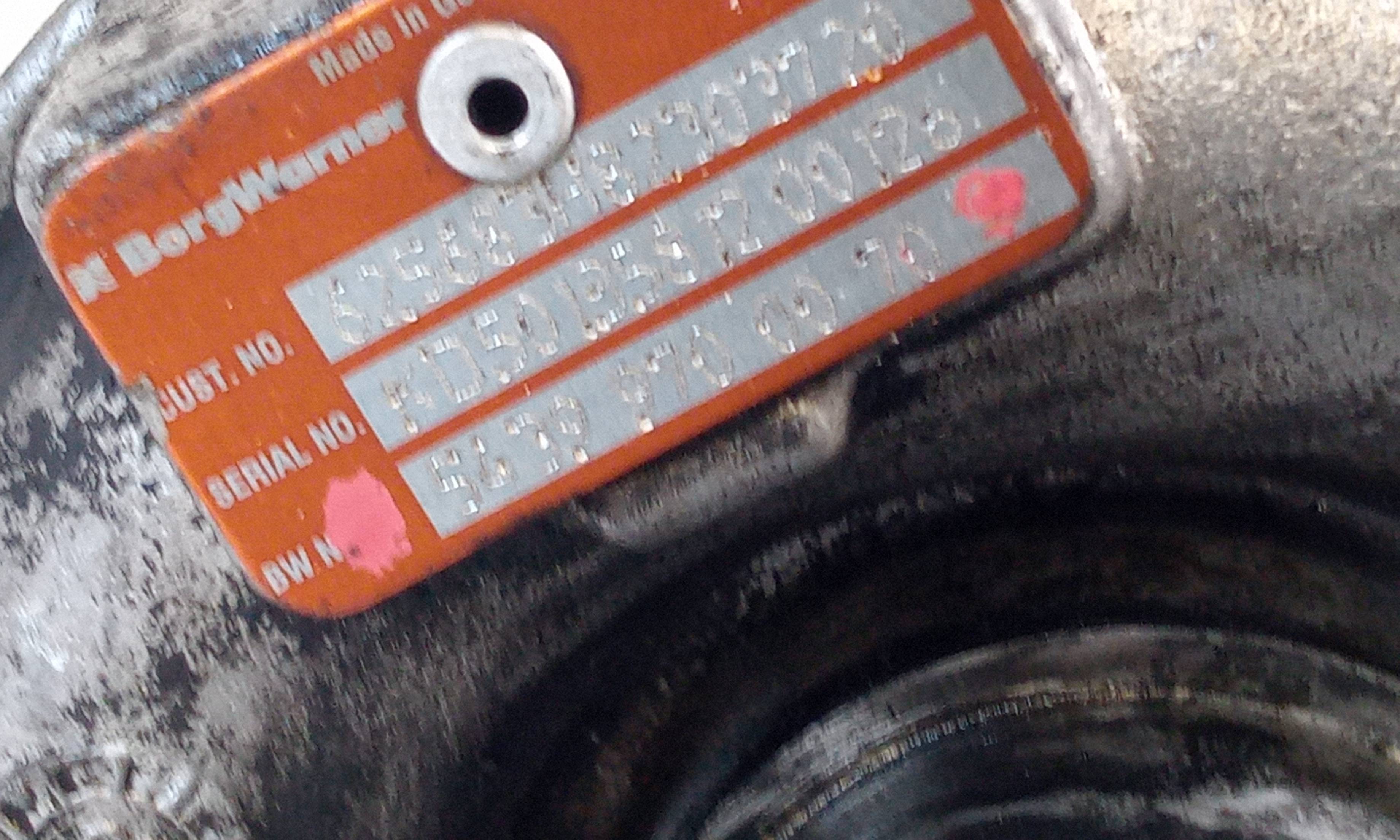 Turbocompresor 54399700070 de Renault Grand modus 0-0 106 CV con 274000 km - pieza usada