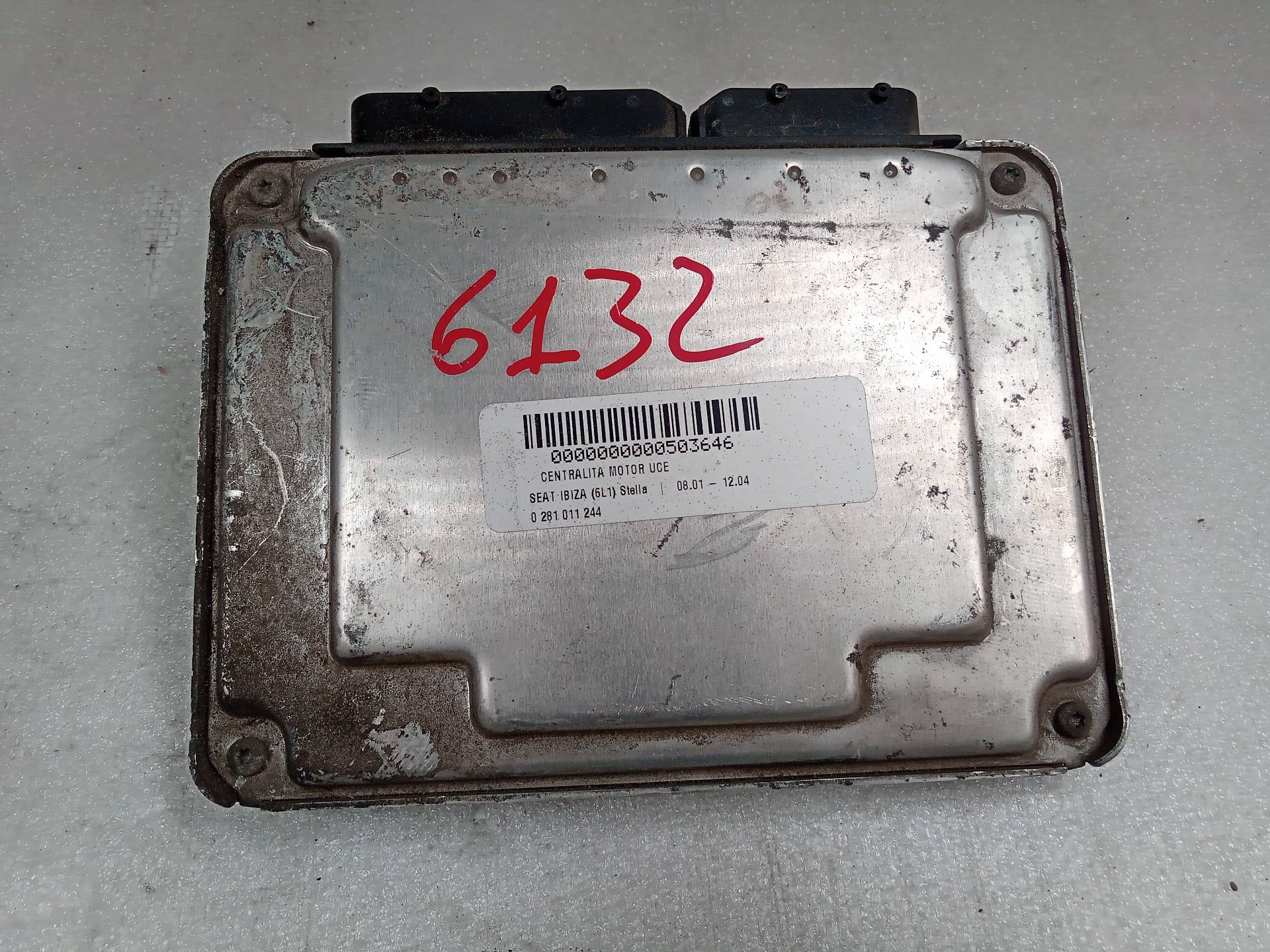 SEAT Leon 1 generation (1999-2005) Engine Control Unit ECU 0281011244 23801521