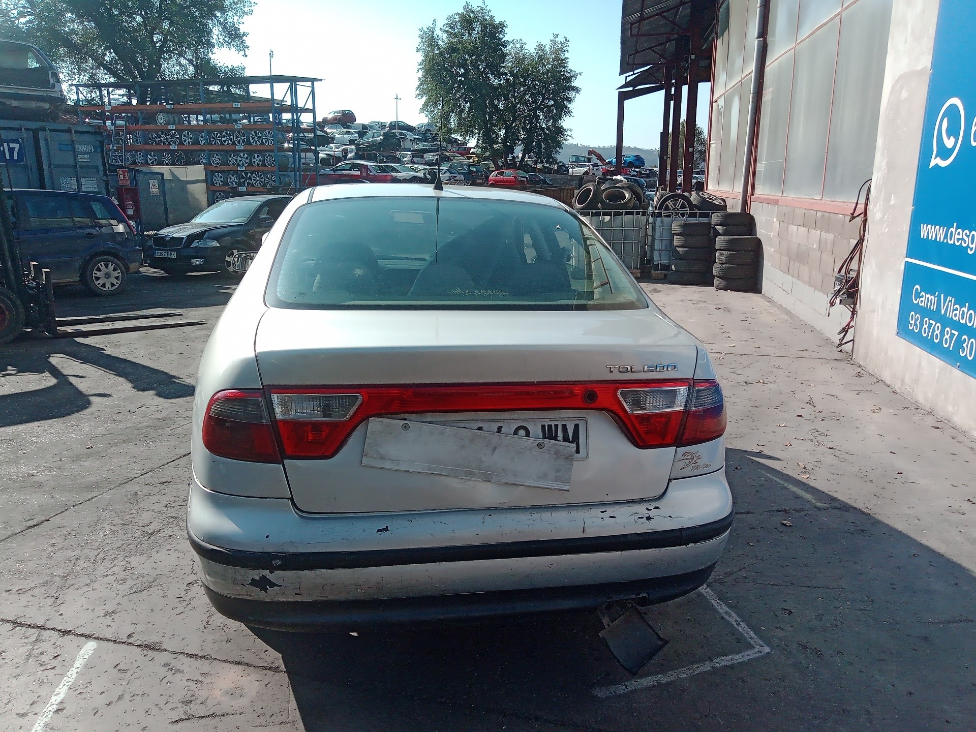 SEAT Toledo 2 generation (1999-2006) Зеркало передней правой двери 010515 23800607