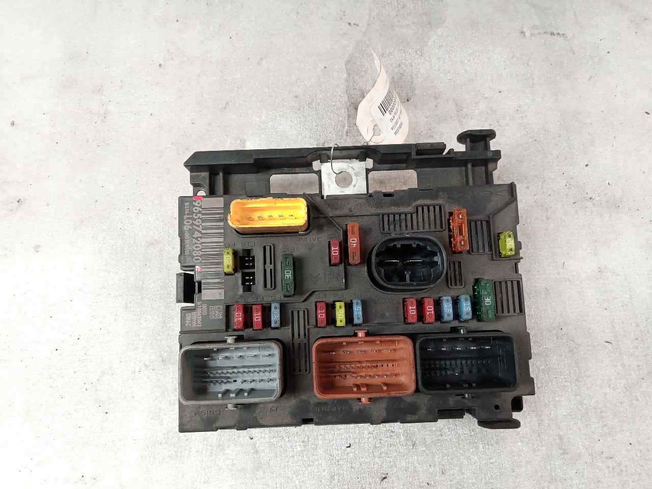 PEUGEOT 307 1 generation (2001-2008) Fuse Box 9659742080 24855973