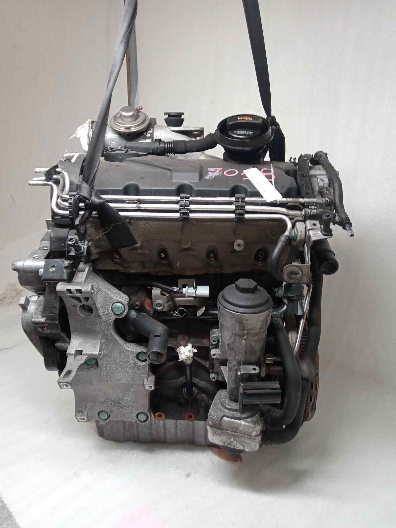 SKODA Octavia 2 generation (2004-2013) Двигатель BJB 25186622