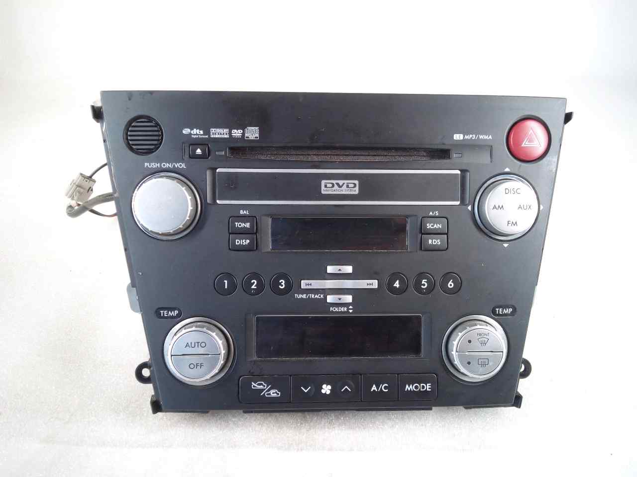 SUBARU Outback 3 generation (2003-2009) Music Player Without GPS 86271AG110 24826885