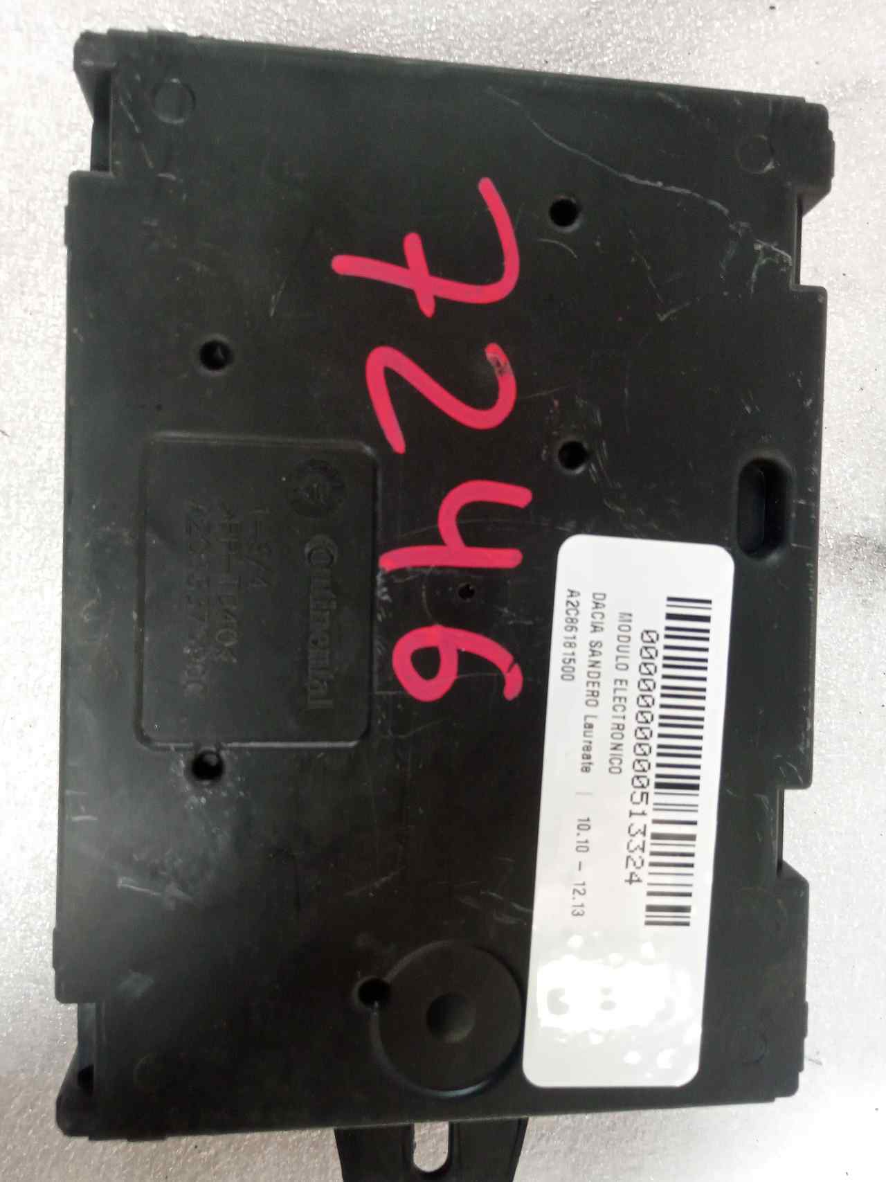 DACIA Other Control Units A2C86181500 23815237