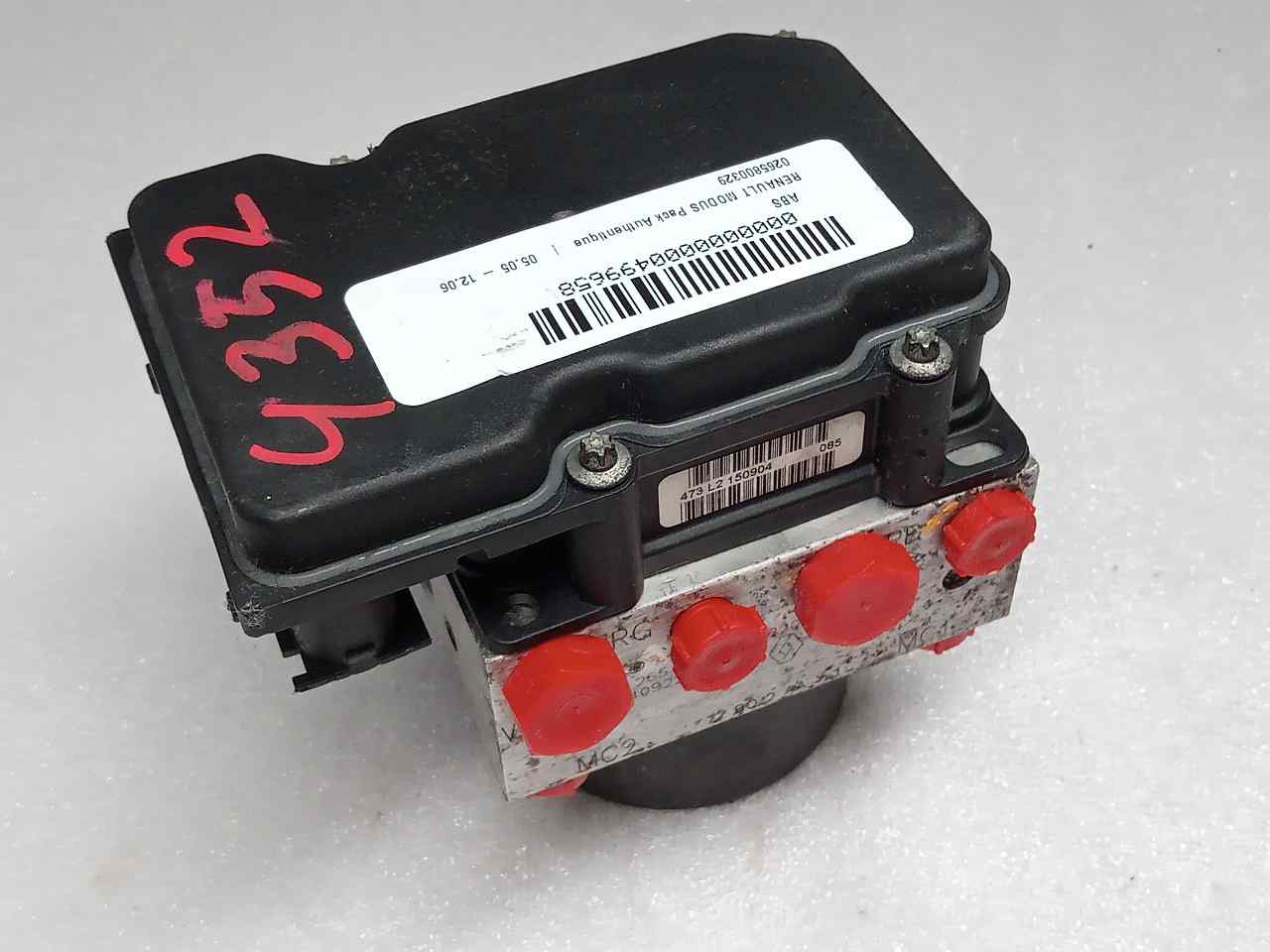 RENAULT Modus 1 generation (2004-2012) ABS Pump 0265800329 23800761