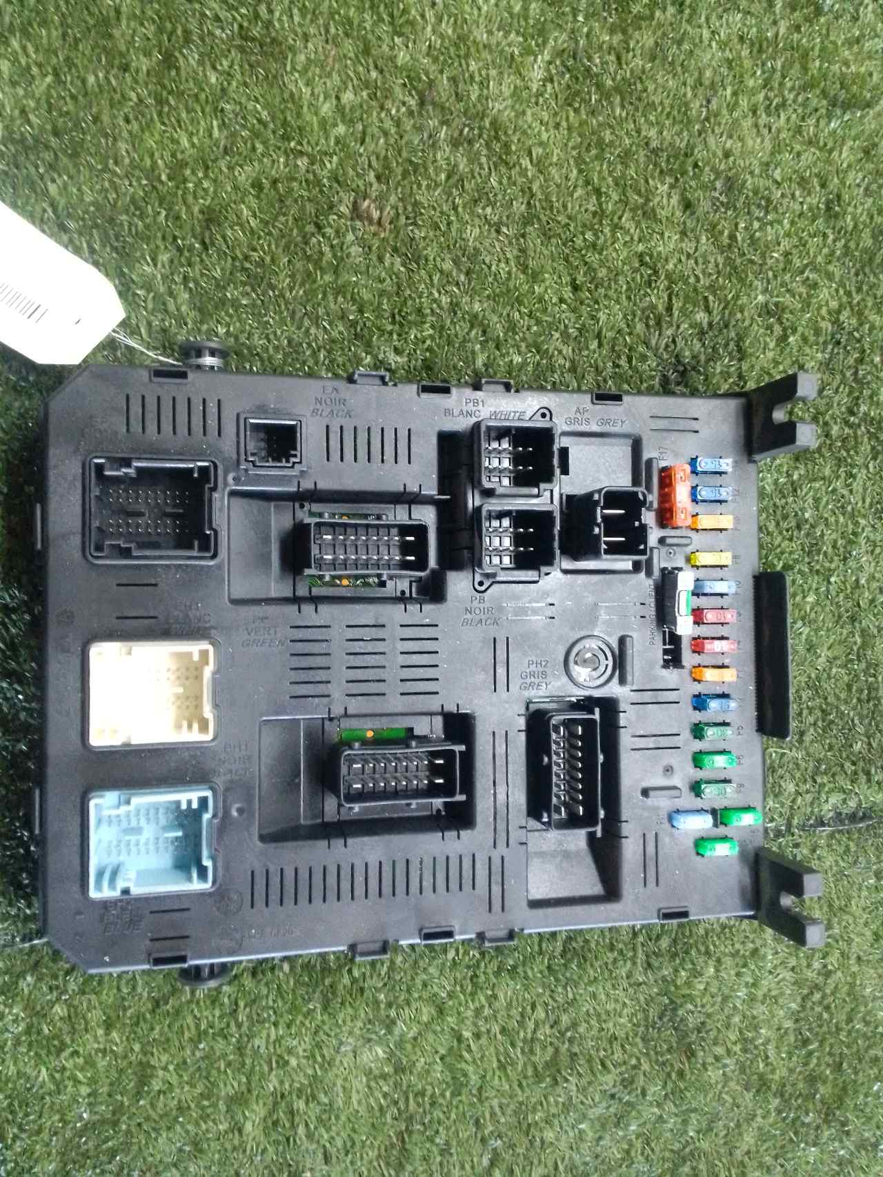 CITROËN C4 1 generation (2004-2011) Fuse Box 9656530580 20060618