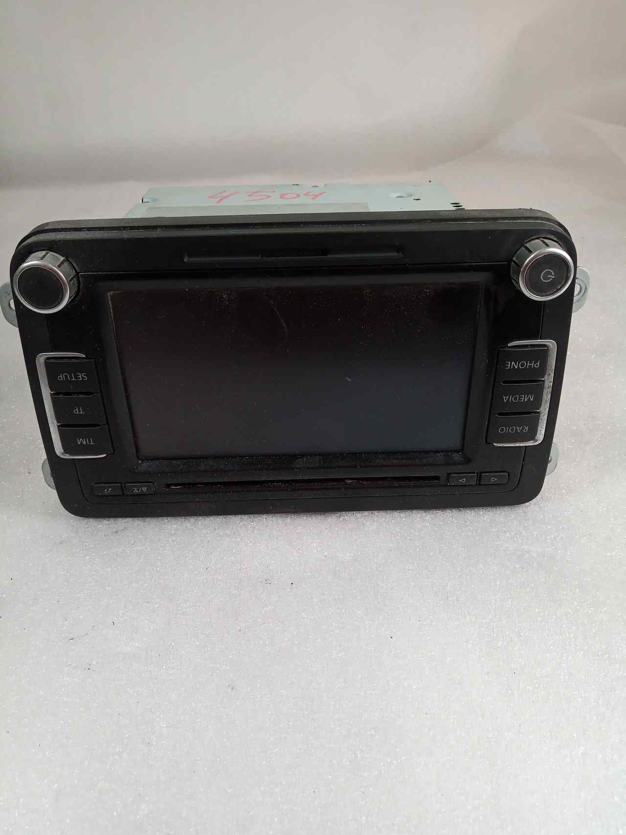 VOLKSWAGEN Polo 5 generation (2009-2017) Music Player Without GPS 3C8035195F 25187833