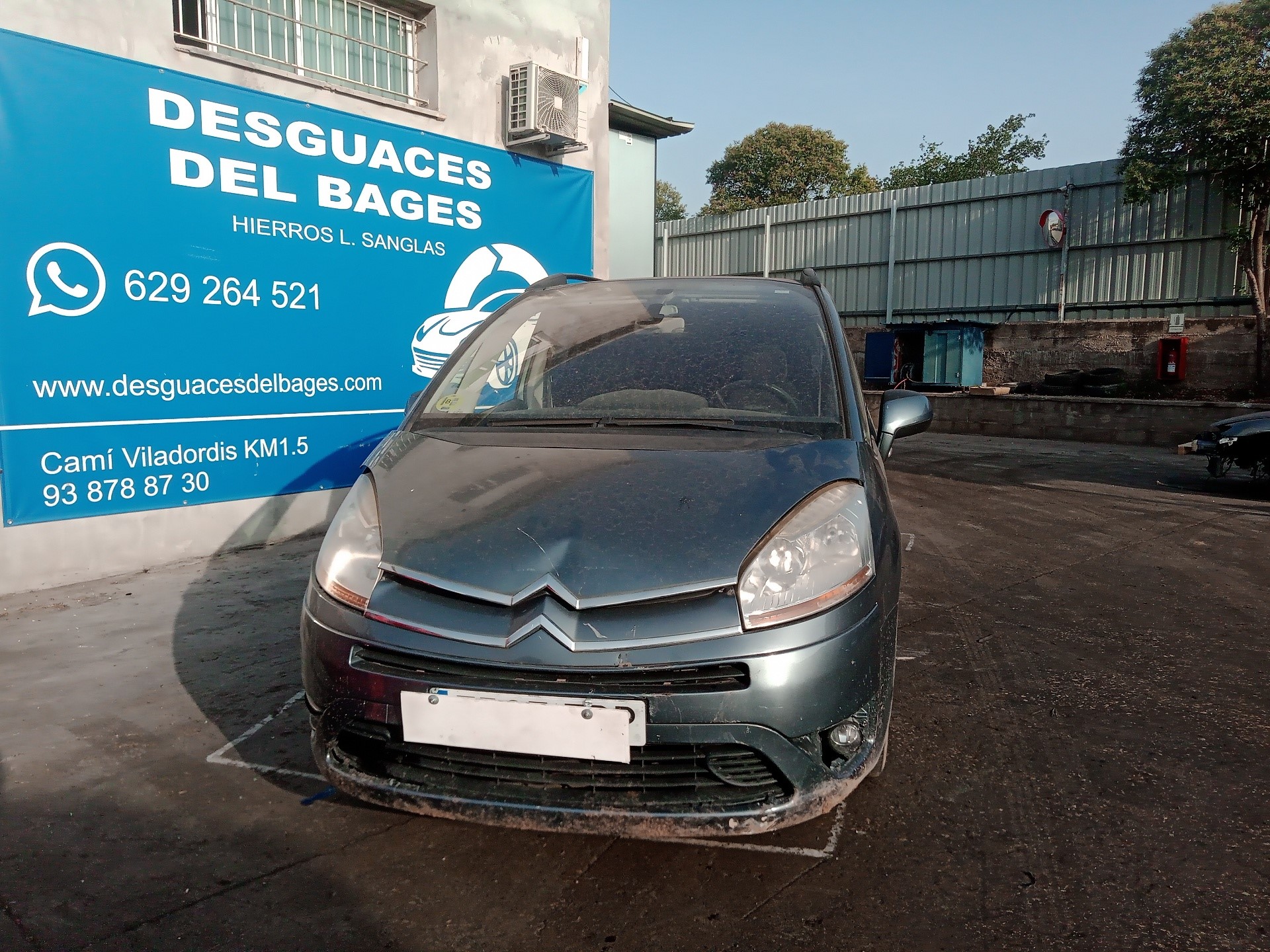 CITROËN C4 Picasso 1 generation (2006-2013) Кнопка стеклоподъемника передней левой двери 96639383ZD 24827599