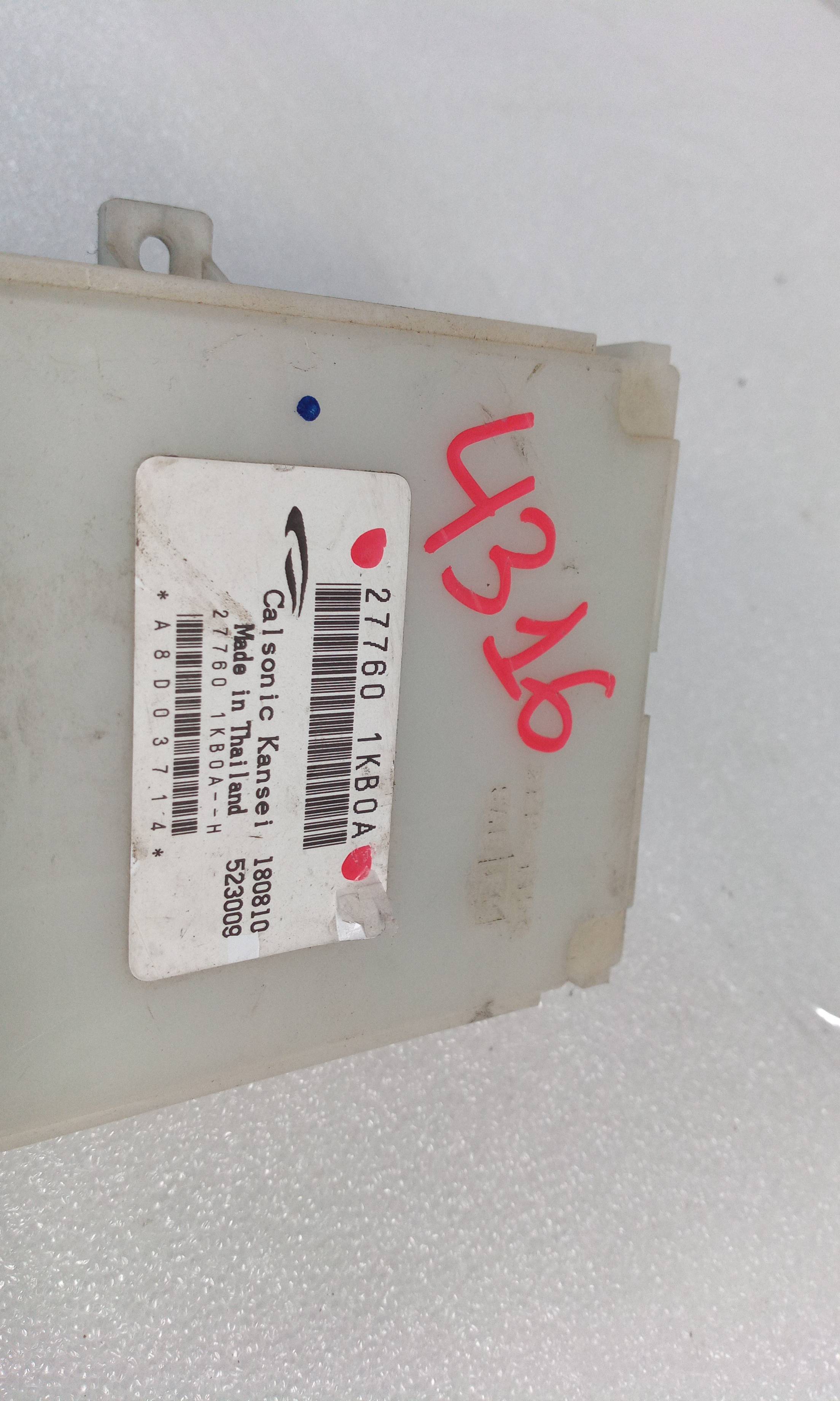 Módulo electronico K9K 277601KB0A de Nissan Juke (f15) 2010-0 110 CV - pieza usada