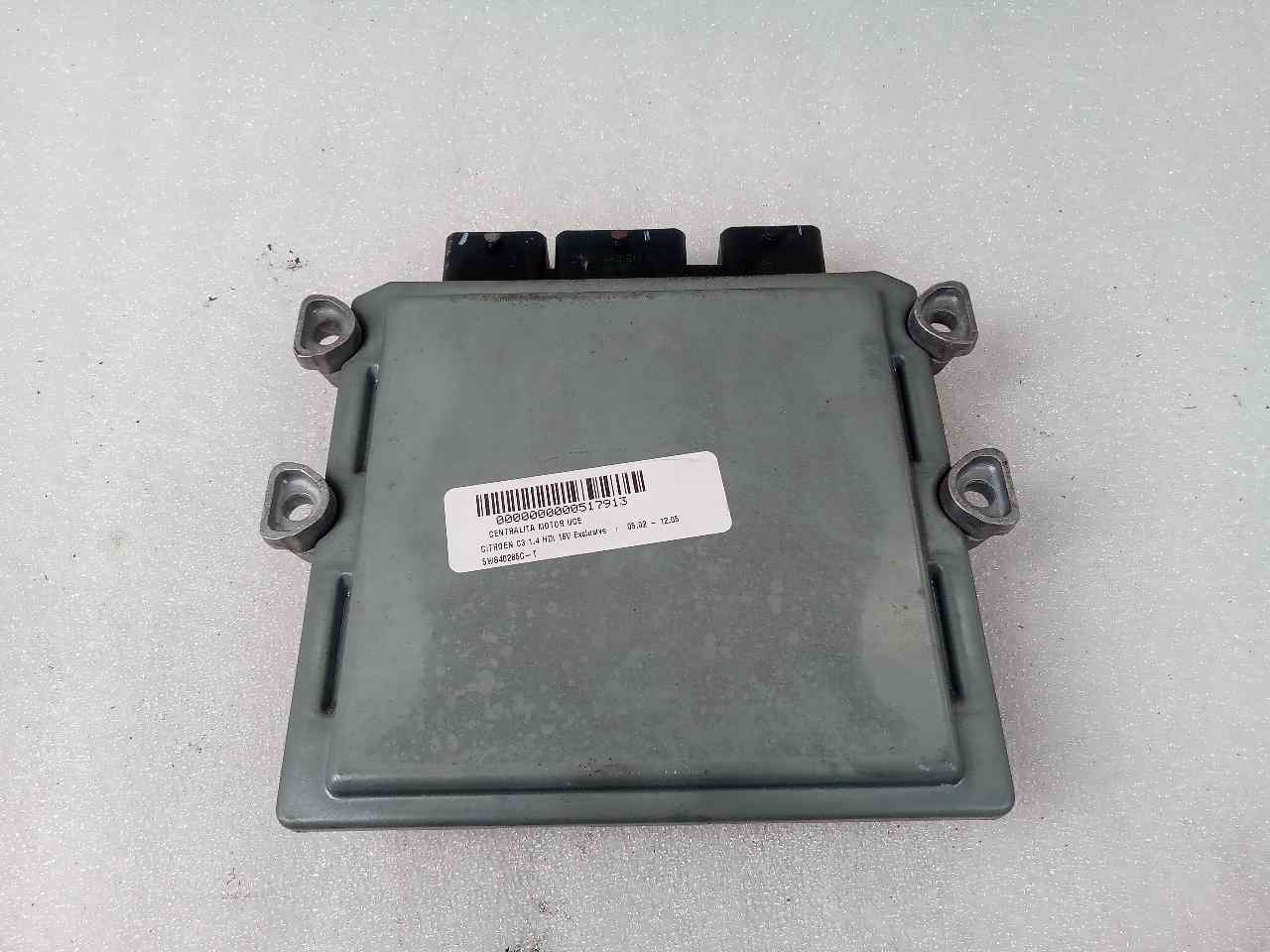 CITROËN C3 1 generation (2002-2010) Motorkontrollenhet ECU 5WS40285CT 25187852