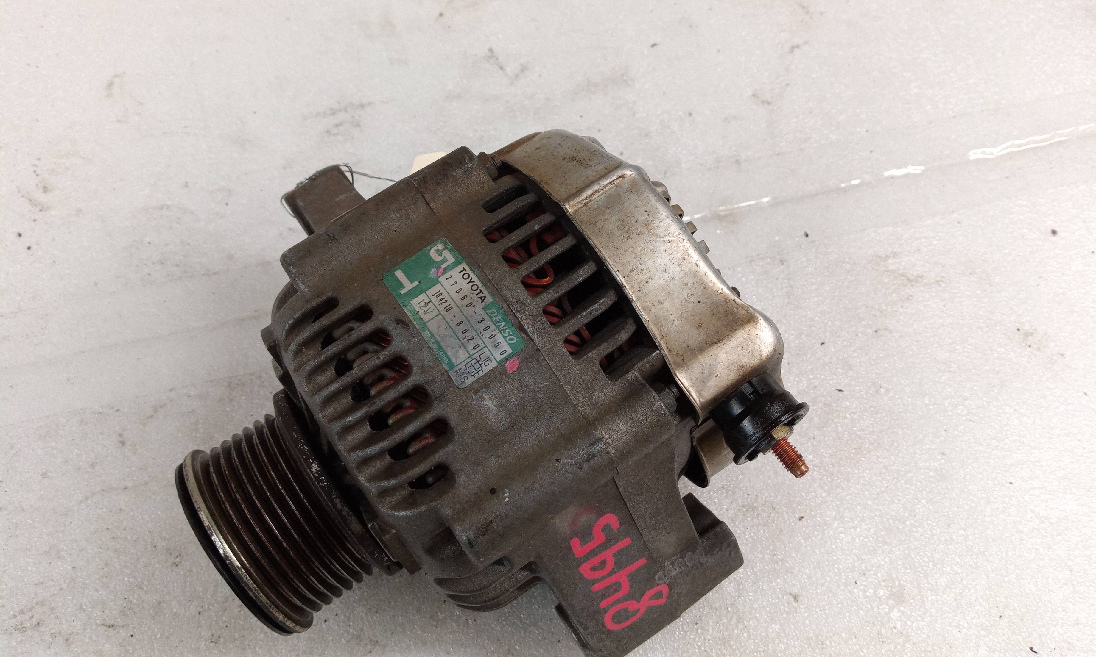 Alternador 2706030050 de Toyota Land cruiser (j12) 2002-2004 - pieza usada