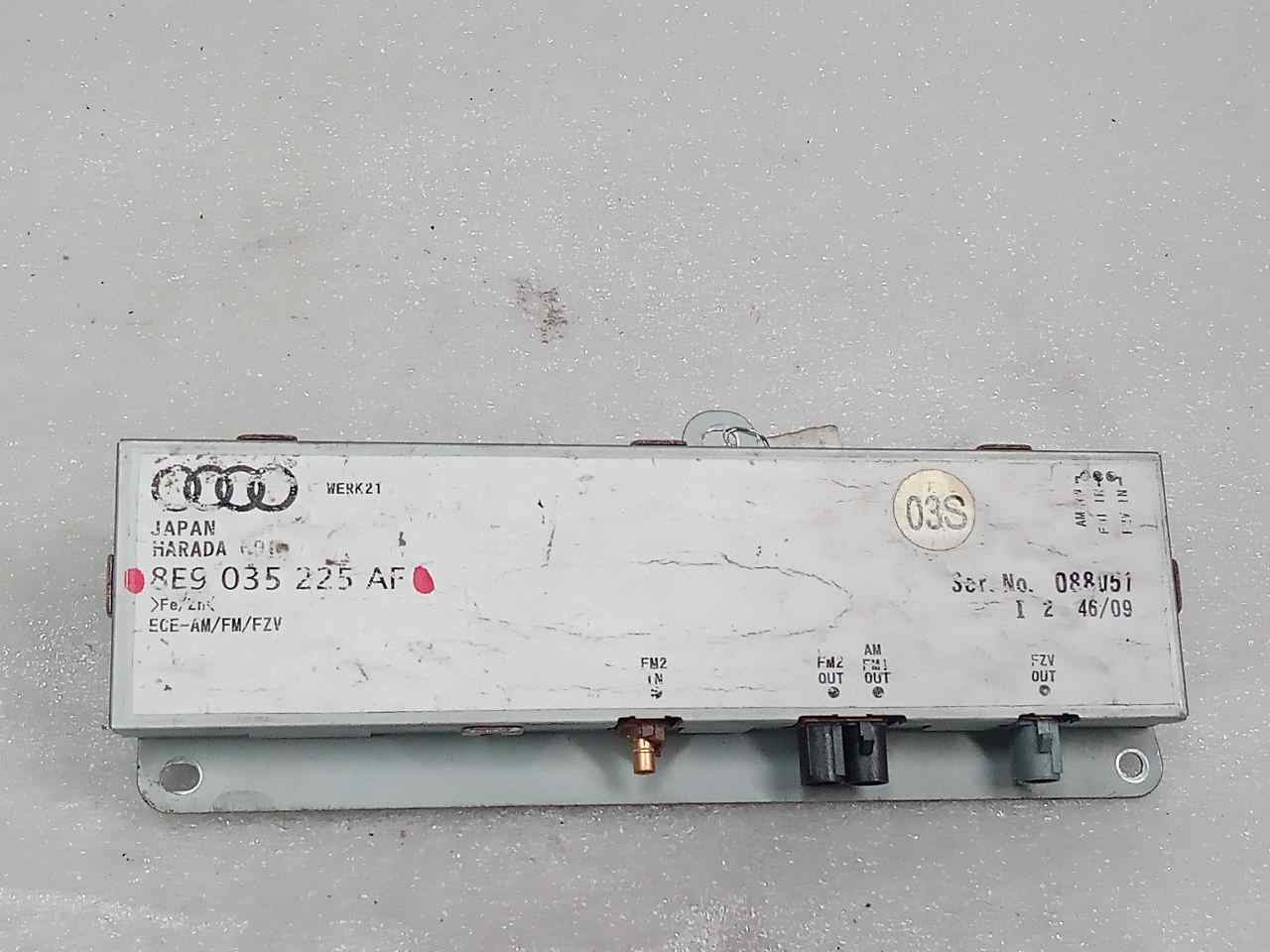 SEAT Exeo 1 generation (2009-2012) Other Control Units 8E9035225AF 23815375