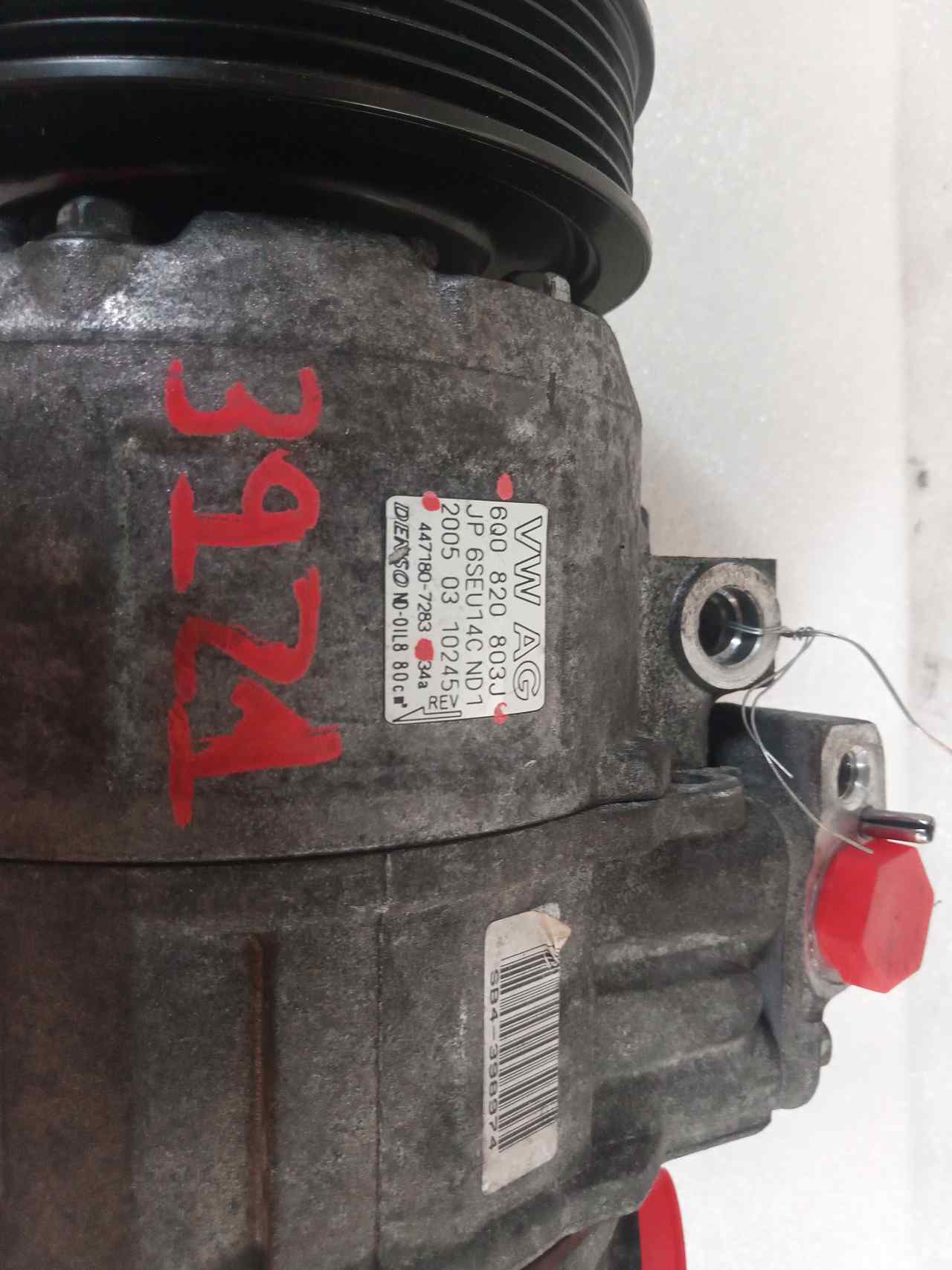 SEAT Cordoba 2 generation (1999-2009) Air Condition Pump 6Q0820803J 24797175