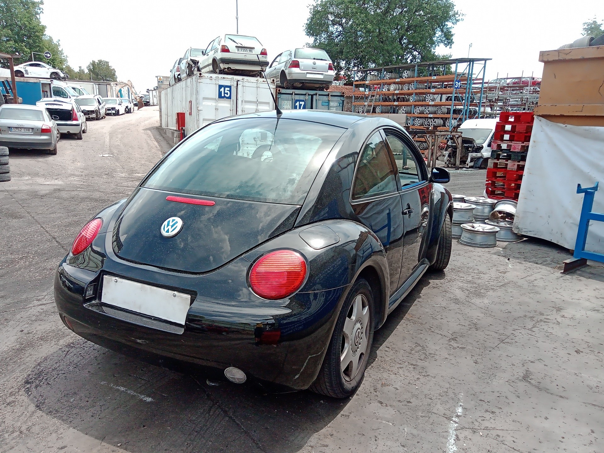 VAUXHALL Beetle 2 generation (1998-2012) Csomagtérajtó zárja 1C0827505C 21628142