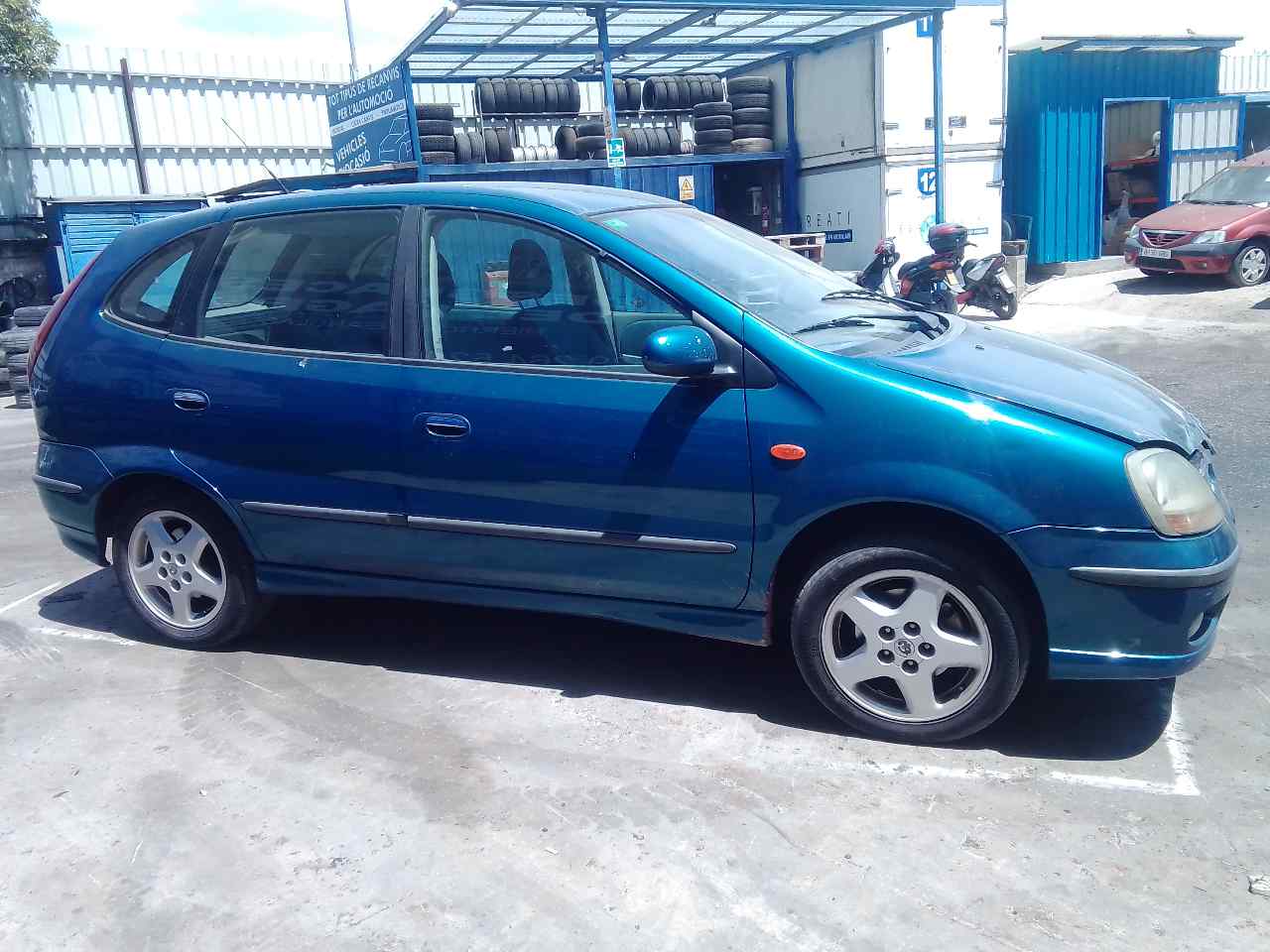 NISSAN Almera Tino 1 generation  (2000-2006) Стартер 0986021810 24827215