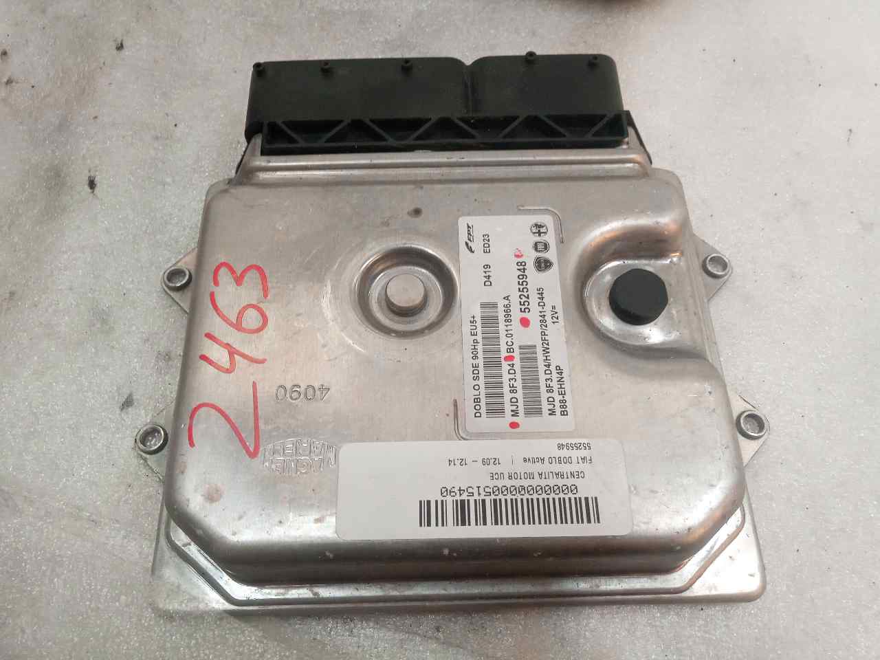 FIAT Engine Control Unit ECU 55255948 24855585