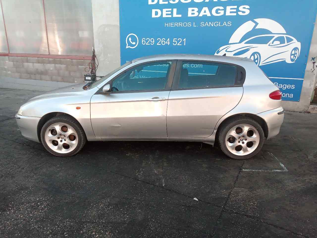 ALFA ROMEO 147 2 generation (2004-2010) Дроссельная заслонка 0280750073 24828101