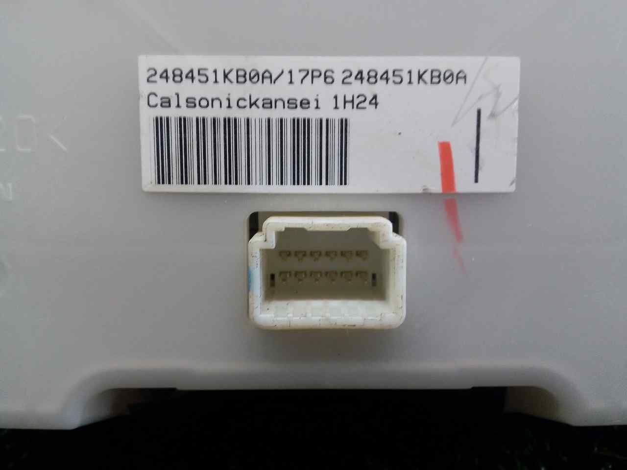Mando del climatizador K9K 248451KB0A de Nissan Juke (f15) 2010-0 110 CV - pieza usada