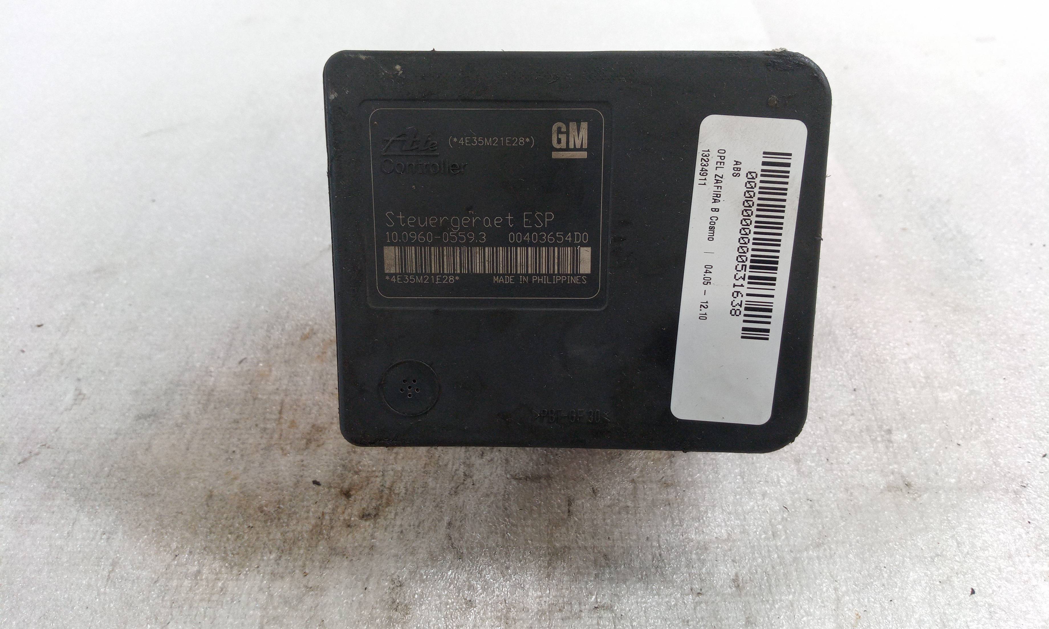 Abs Z19DT 13234911 de Opel Zafira / zafira family b (a05) 2008-2012 120 CV