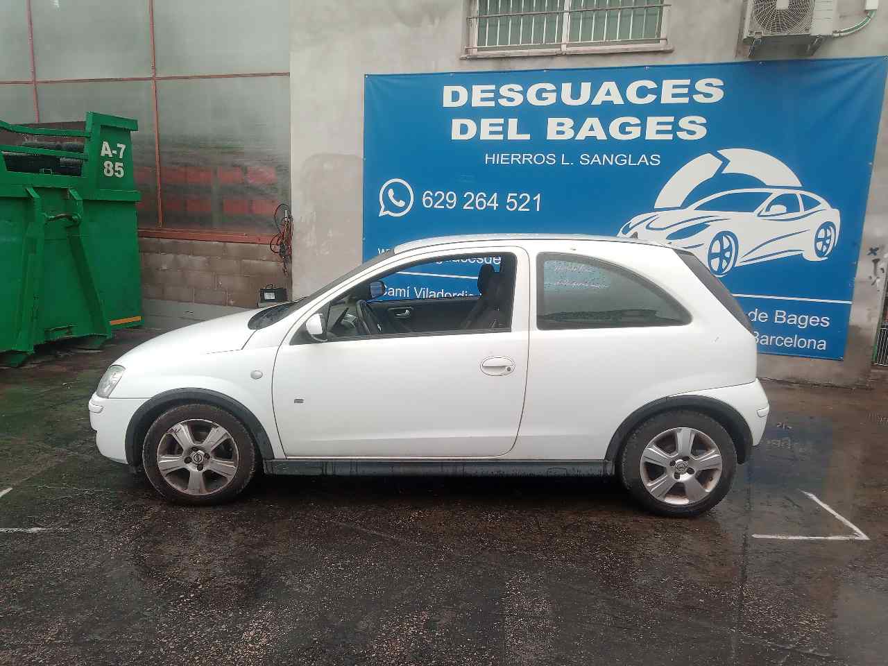 OPEL Corsa C (2000-2006) Mechanizmus stierača predného čelného skla 24441422 24856075