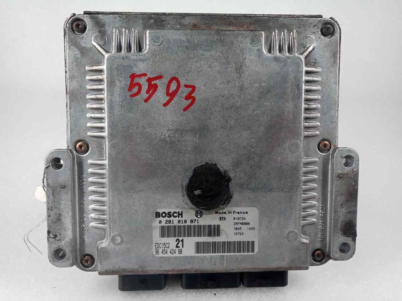 CITROËN Xsara 1 generation (1997-2004) Engine Control Unit ECU 0281010871 20075504