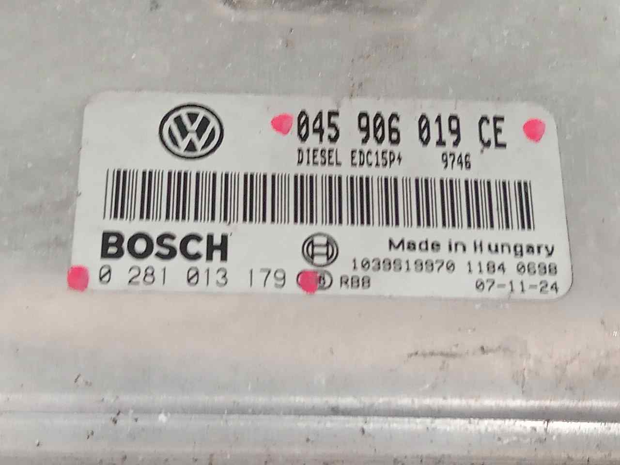 SKODA Fabia 6Y (1999-2007) Блок керування двигуном ECU 045906019CE 23802729