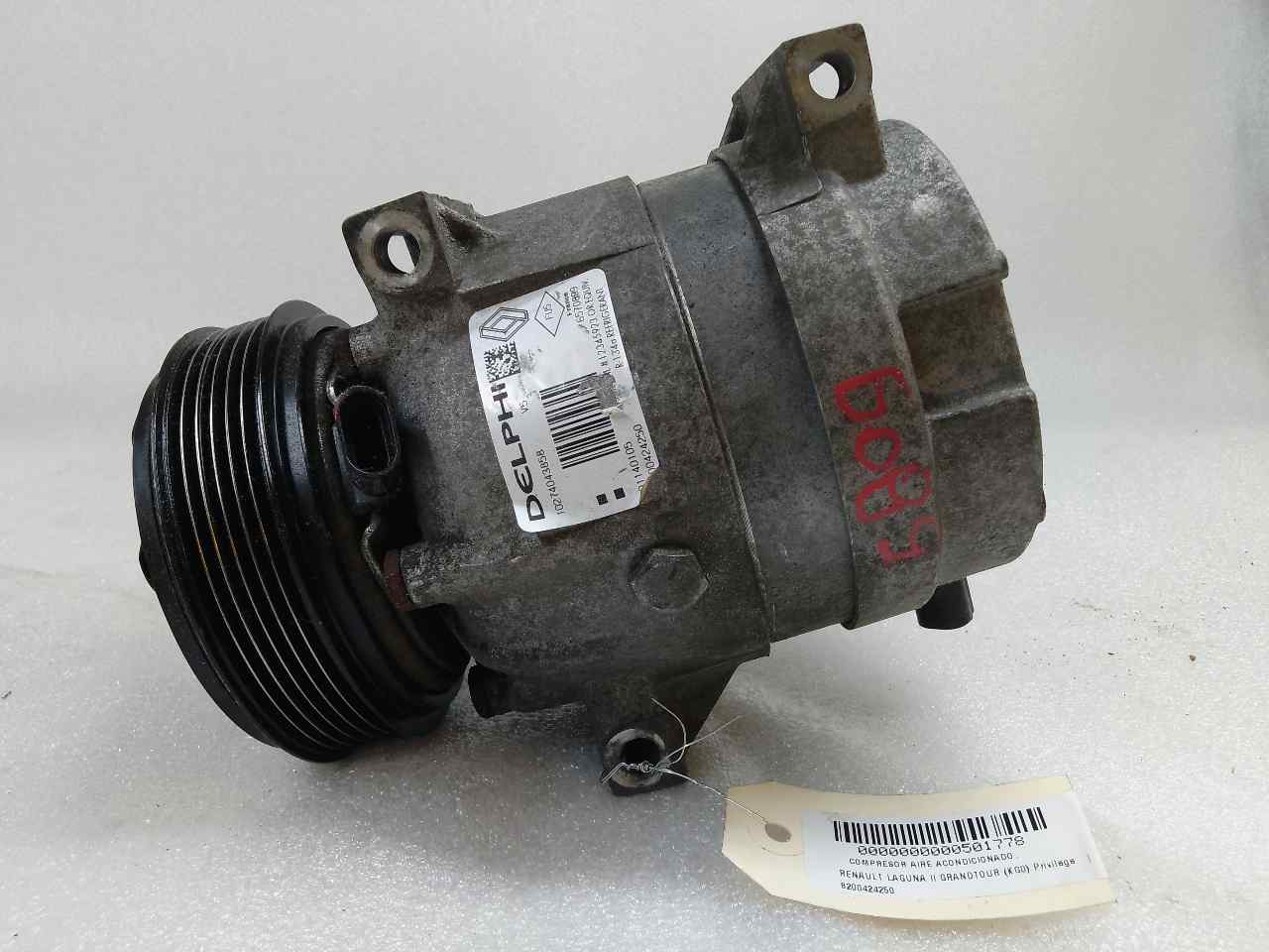 RENAULT Laguna 2 generation (2001-2007) Hасос кондиционера 8200424250 23801204