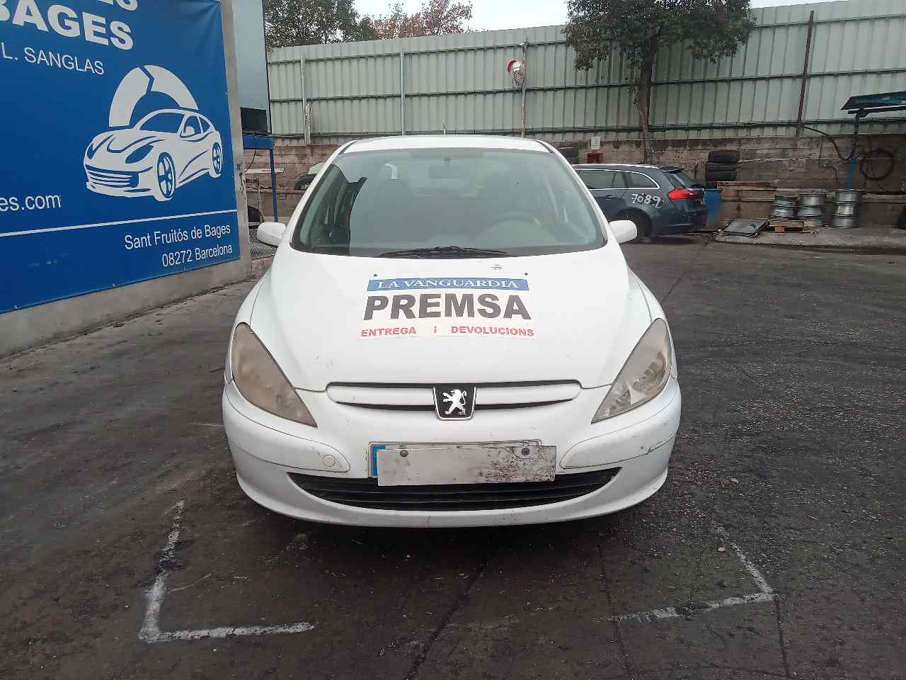 PEUGEOT 307 1 generation (2001-2008) Drošinātāju kārba 9651197580 23803245