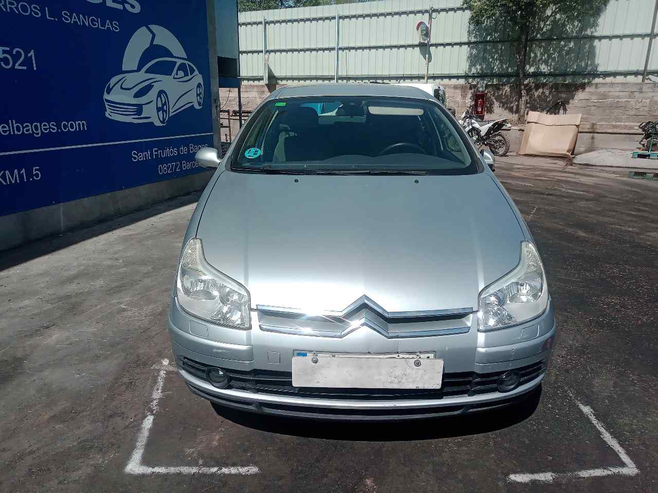 CITROËN C5 1 generation (2001-2008) Фара передняя правая 9650055880 25240021