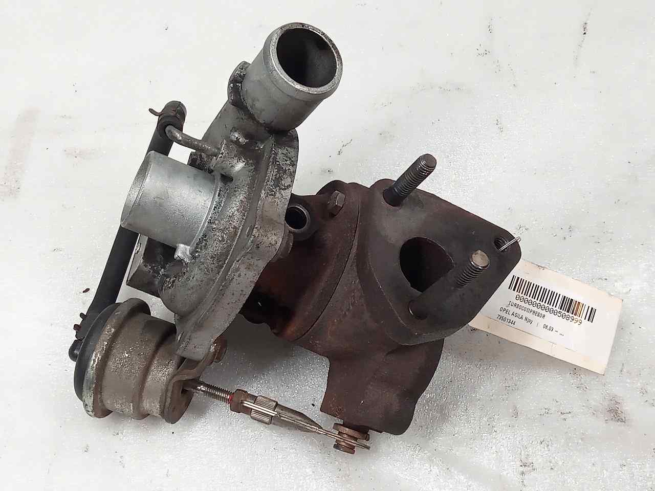 OPEL Agila 1 generation (2000-2007) Turbīna 73501344 23815349