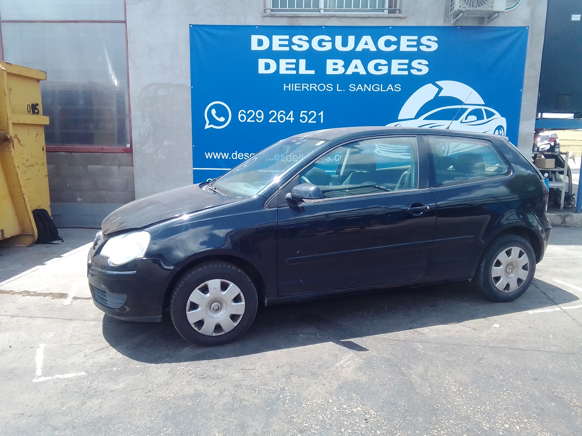 VOLKSWAGEN Polo 4 generation (2001-2009) Priekinės kairės grotelės 6Q0853665D 20033642