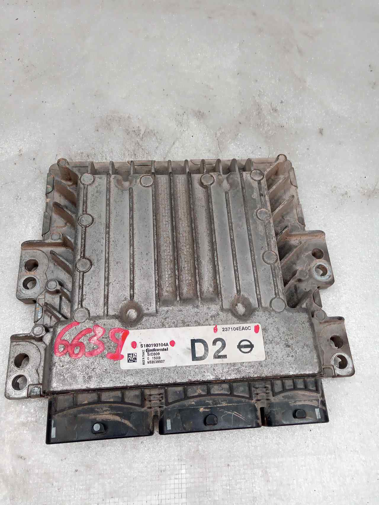 NISSAN Pulsar C13 (2014-2018) Engine Control Unit ECU 237104EA0C 23802101