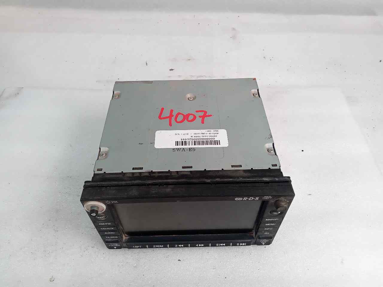 Gps navigation system N22A2 39541SWA de Honda Cr-v iii (re_) 2007-0 140 CV con 264064 km - pieza usada