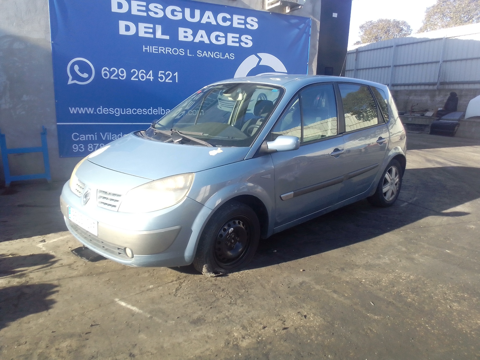 RENAULT Scenic 2 generation (2003-2010) Saugiklių dėžė 8200309693 20050631