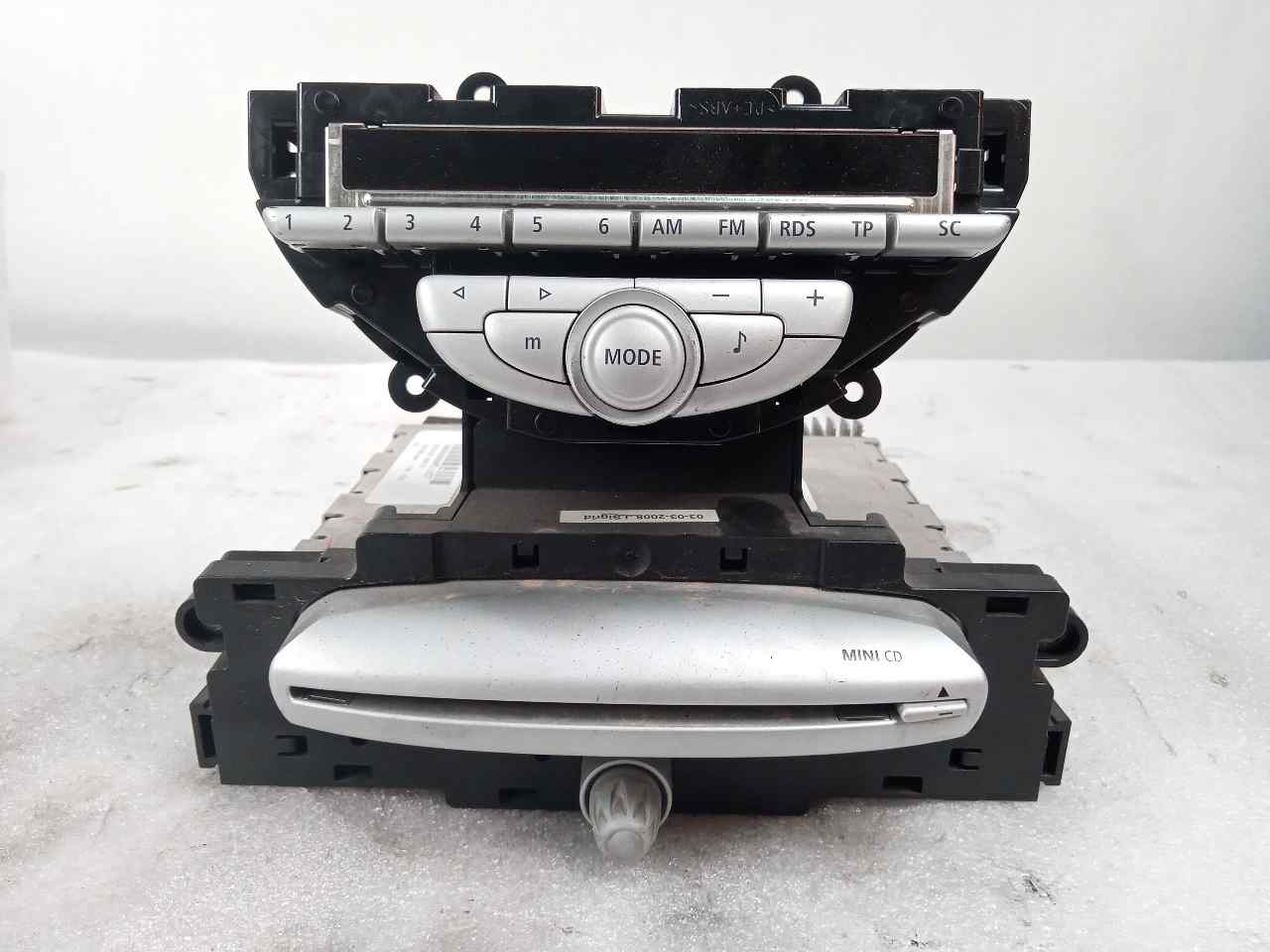 MINI Cooper R56 (2006-2015) Автомагнитола без навигации 3452697 24828300