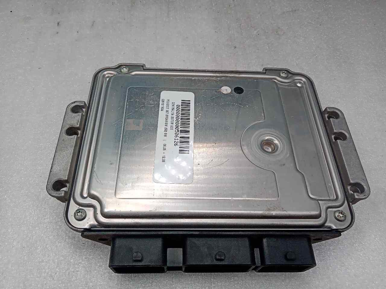 PEUGEOT 307 1 generation (2001-2008) Μονάδα ελέγχου κινητήρα ECU 0281011634 23801944