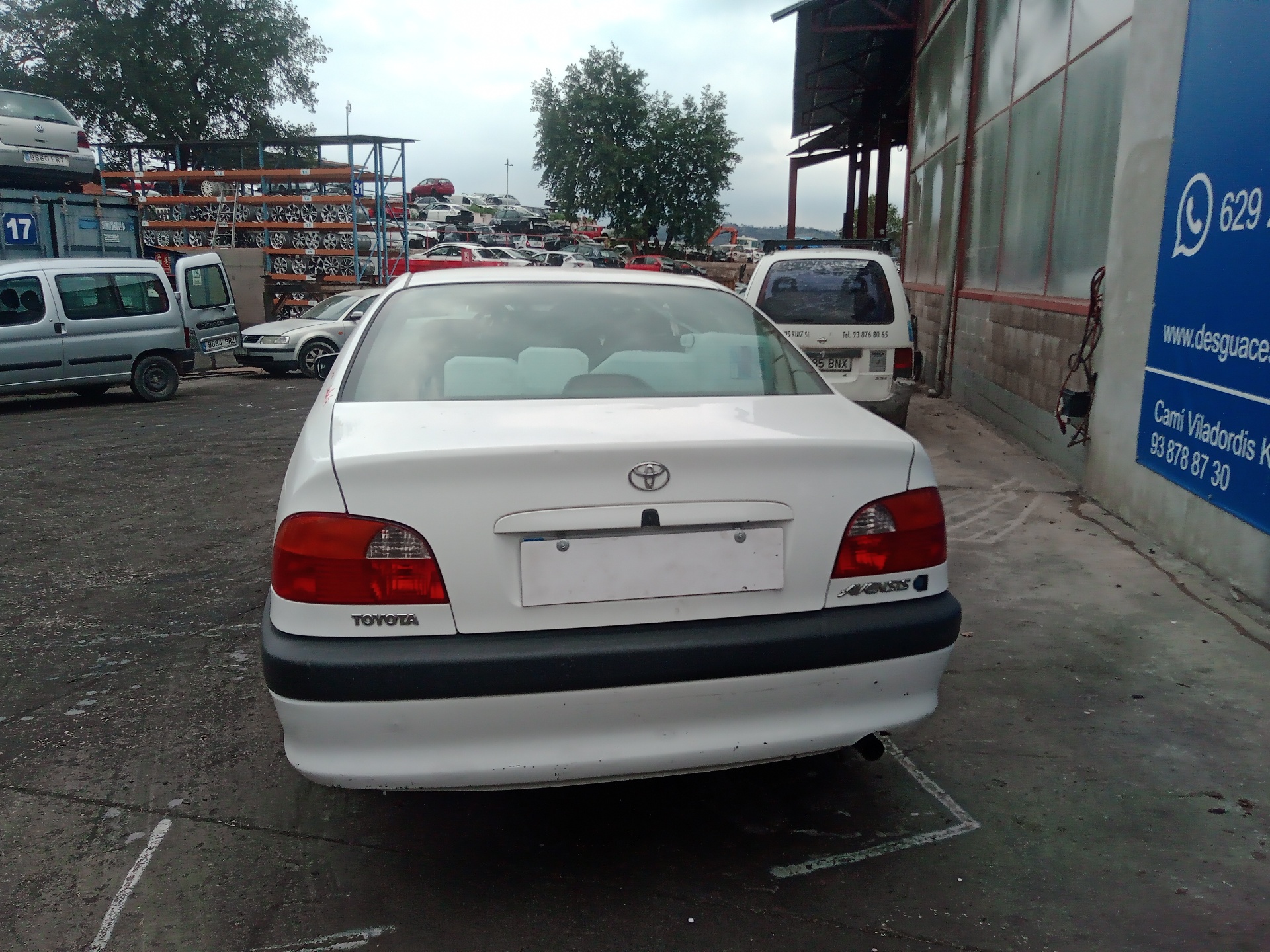 TOYOTA Avensis 2 generation (2002-2009) Priekinių kairių durų langų pakėlimo mygtukai 0698 24827642