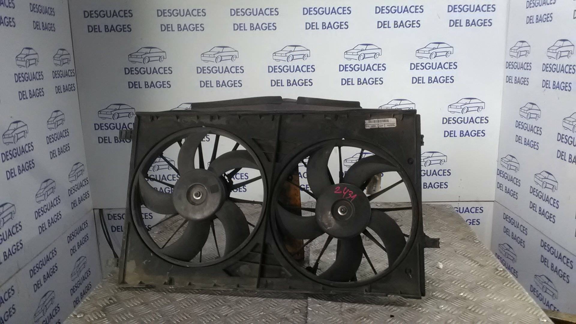 DODGE Caliber 1 generation (2006-2013) Difūzoriaus ventiliatorius 18060709 20027954
