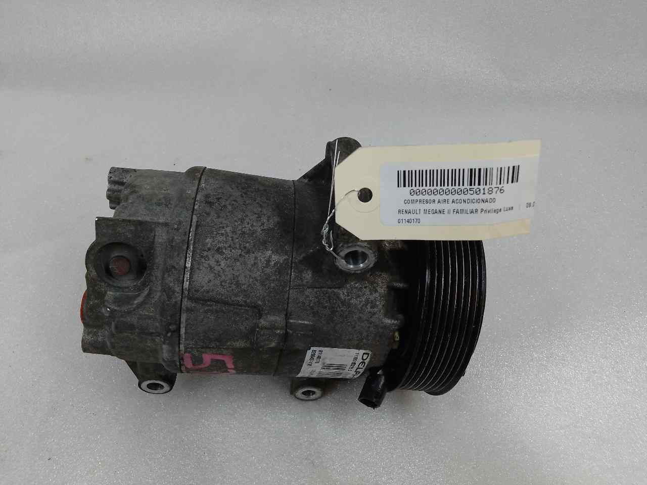 RENAULT Megane 3 generation (2008-2020) Air Condition Pump 01140170 23801270