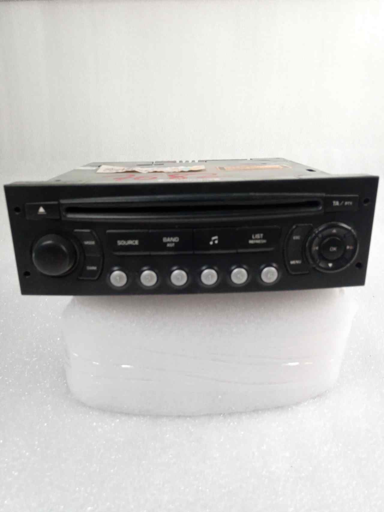PEUGEOT 307 1 generation (2001-2008) Music Player Without GPS 9659139977 25240604
