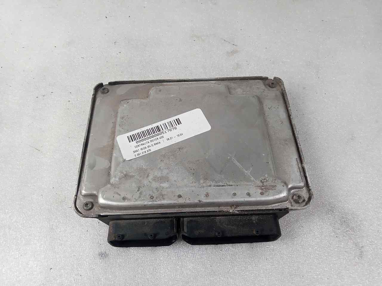 SEAT Ibiza 3 generation (2002-2008) Engine Control Unit ECU 0281012276 25240512