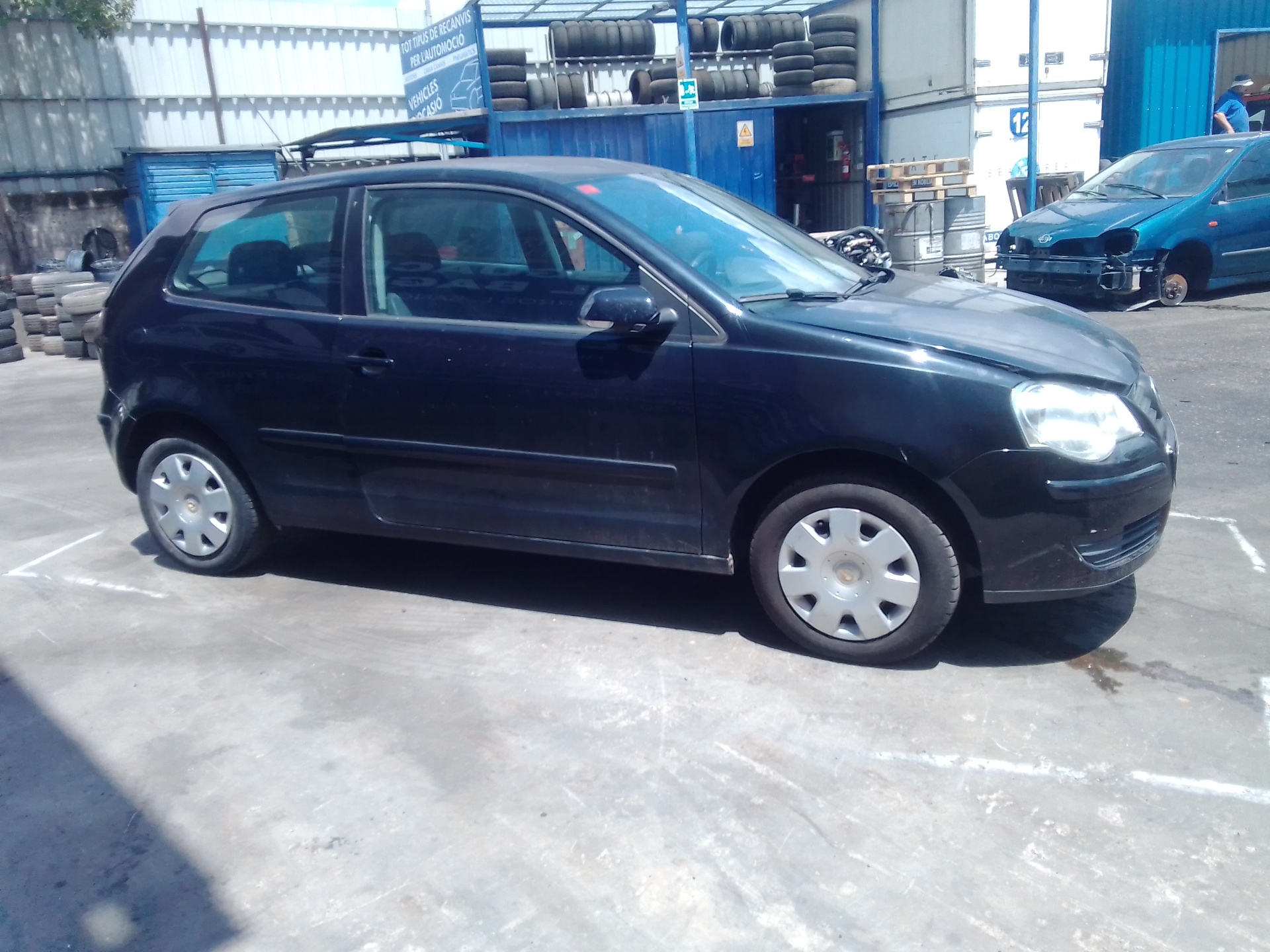 VOLKSWAGEN Polo 4 generation (2001-2009) Решетка бампера передняя левая 6Q0853665D 20033642