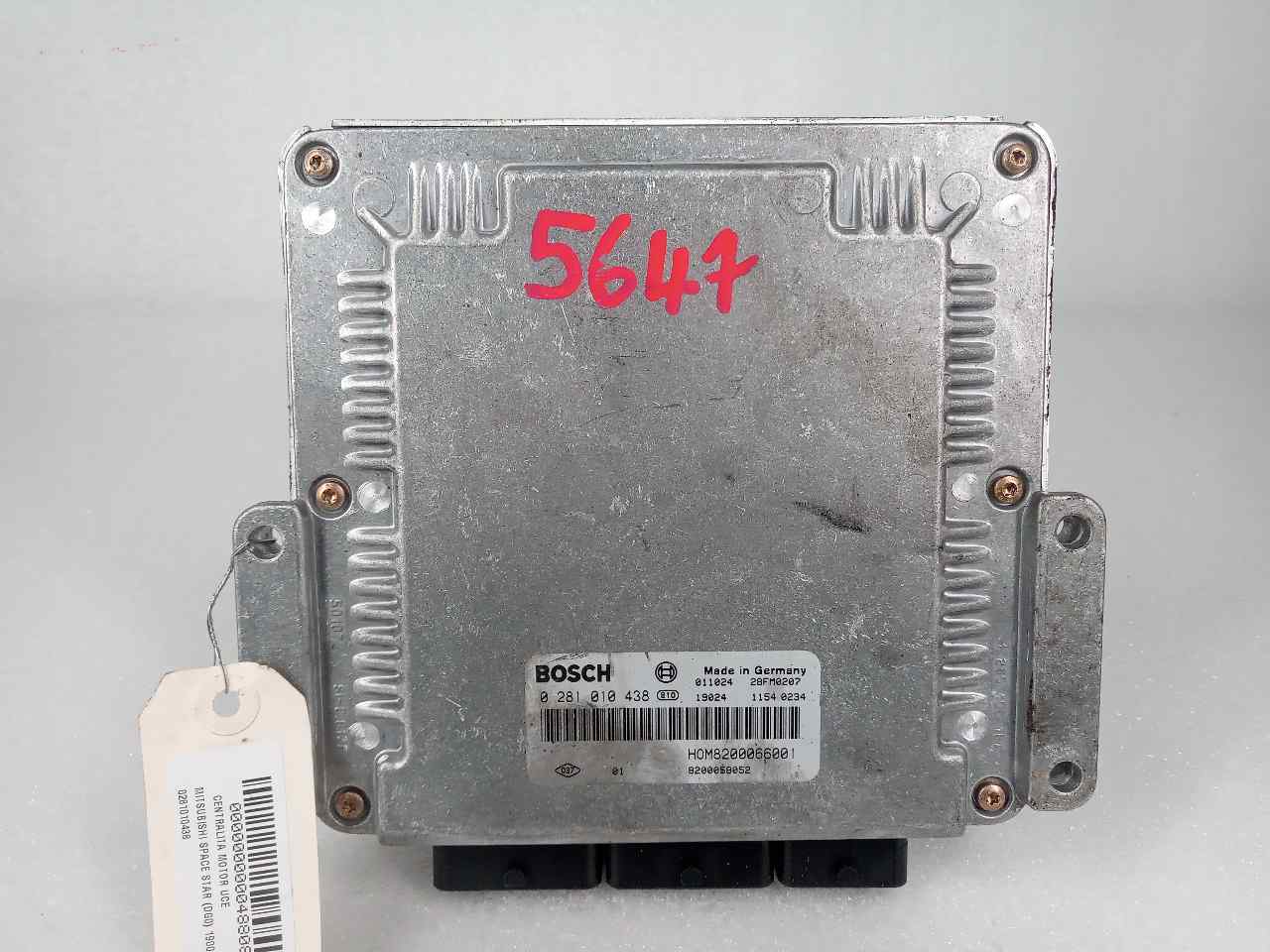 MITSUBISHI Space Star 1 generation (1998-2005) Unitate de control motor 0281010438 20076756