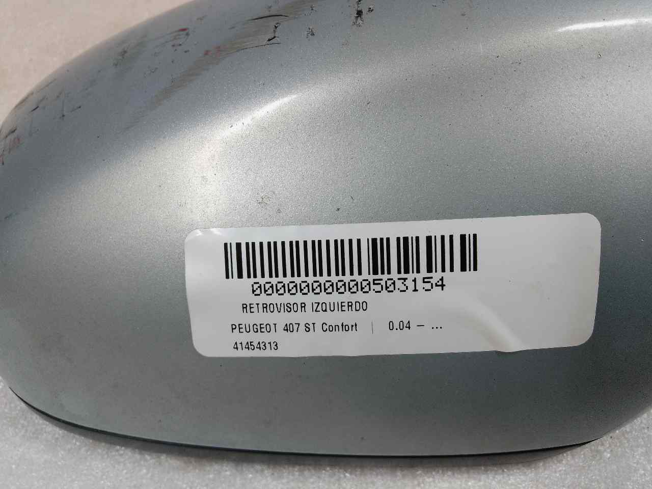 Retrovisor esquerdo RHR 41454313 de Peugeot 407 (6d_) 2004-2010 136 CV - pieza usada