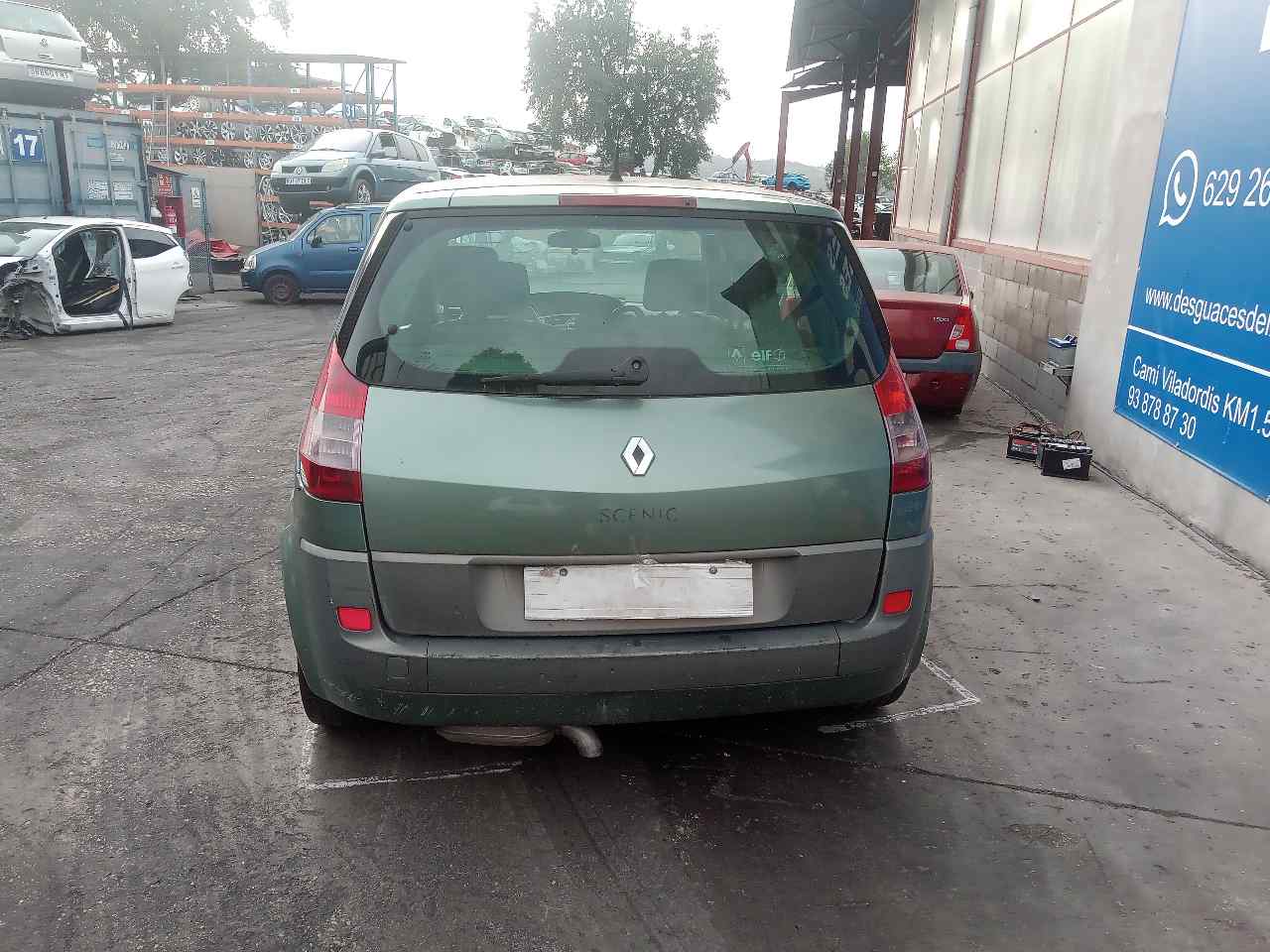 RENAULT Scenic 2 generation (2003-2010) Saugiklių dėžė 8200309693 23802414